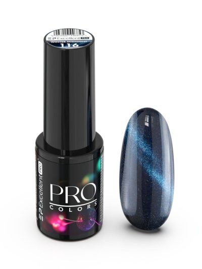 Excellent PRO Pro Colors CatEye lakier hybrydowy 116 Winter Midnight 7g
