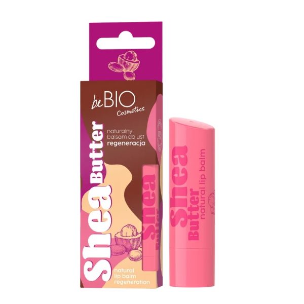 BeBio Ewa Chodakowska Naturalny regenerujący balsam do ust Masło Shea 5g
