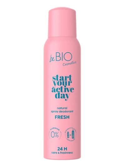 BeBio Ewa Chodakowska Start Your Active Day naturalny dezodorant w sprayu Fresh 125ml