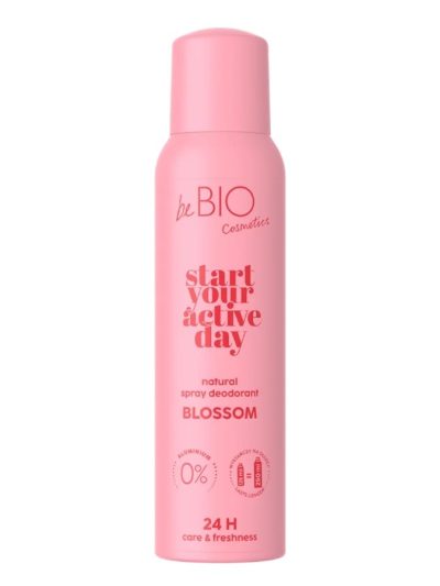 BeBio Ewa Chodakowska Start Your Active Day naturalny dezodorant w sprayu Blossom 125ml