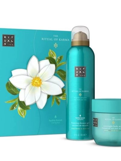Rituals The Ritual Of Karma zestaw maska do ciała 125ml + pianka pod prysznic w żelu 200ml
