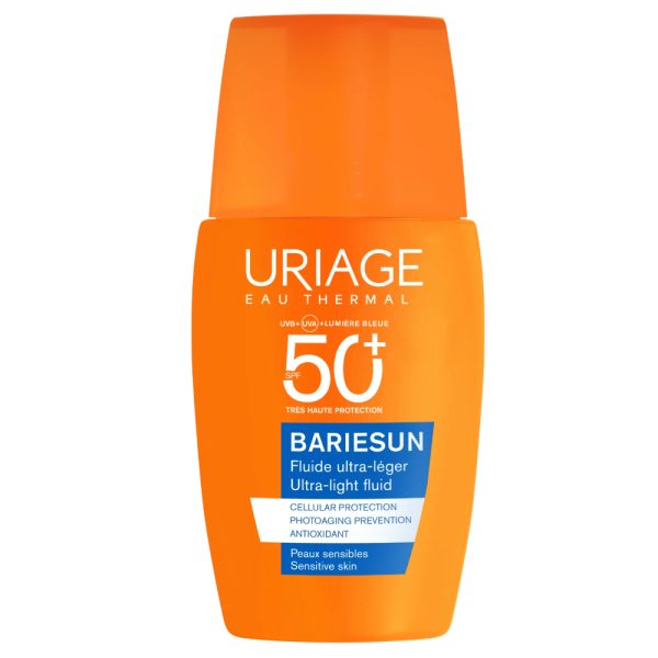 URIAGE Bariesun ultralekki fluid ochronny do twarzy SPF50+ 30ml