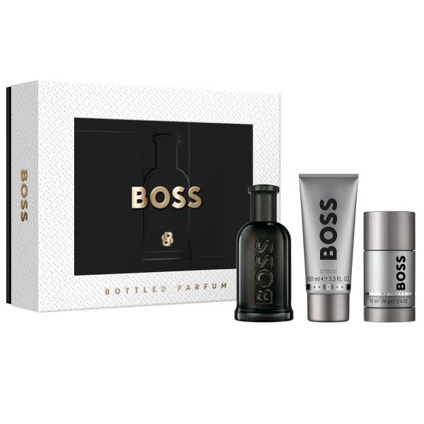 Hugo Boss Boss Bottled zestaw perfumy spray 100ml + żel pod prysznic 100ml + dezodorant sztyft 75ml