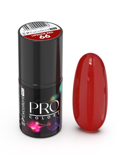Excellent PRO Pro Colors lakier hybrydowy 66 Lipstick Red 7g