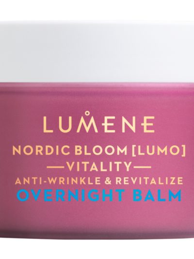 Lumene Nordic Bloom &lsqb;Lumo&rsqb; Vitality przeciwzmarszczkowo-rewitalizujący balsam na noc 50ml