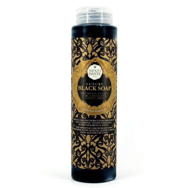Nesti Dante Luxury Black Soap luksusowe mydło w płynie 300ml