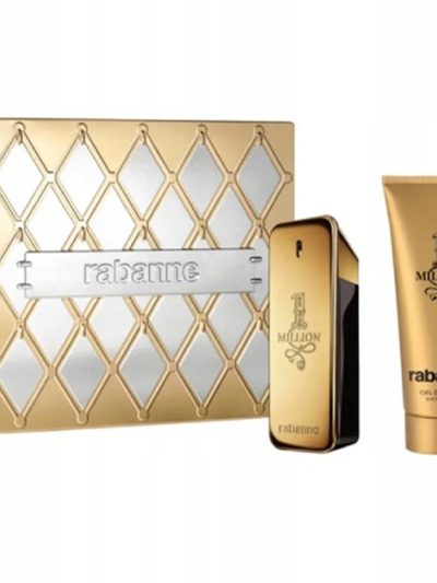 Paco Rabanne 1 Million Men zestaw woda toaletowa spray 100ml + żel pod prysznic 100ml