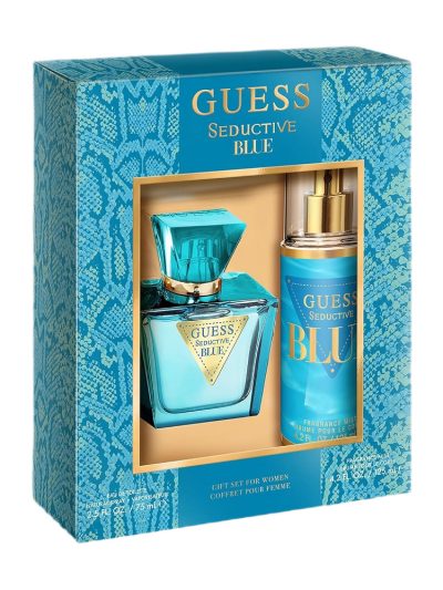 Guess Seductive Blue zestaw woda toaletowa spray 75ml + mgiełka do ciała 125ml
