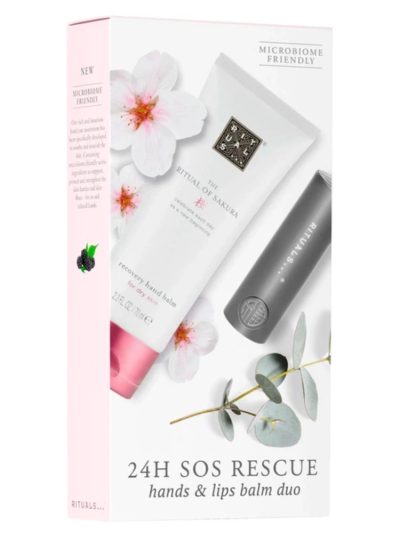 Rituals The Ritual of Sakura zestaw balsam do rąk 70ml + balsam do ust 4.8g