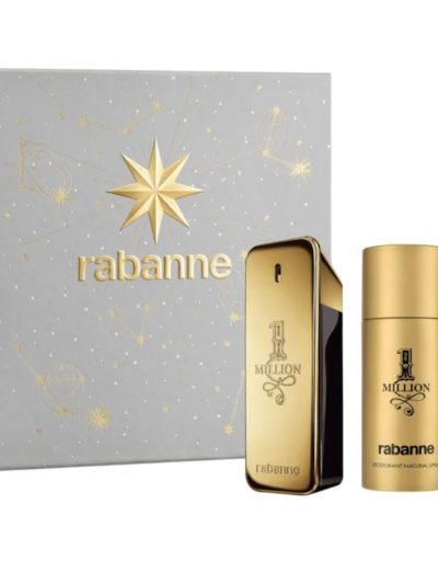 Paco Rabanne 1 Million Men zestaw woda toaletowa spray 100ml + dezodorant spray 150ml + woda toaletowa 10ml