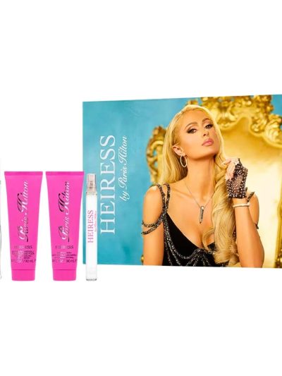 Paris Hilton Heiress zestaw woda perfumowana spray 100ml + woda perfumowana spray 10ml + balsam do ciała 90ml + żel pod prysznic 90ml