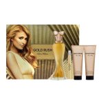 Paris Hilton Gold Rush zestaw woda perfumowana spray 100ml + woda perfumowana spray 10ml + balsam do ciała 90ml + żel pod prysznic 90ml
