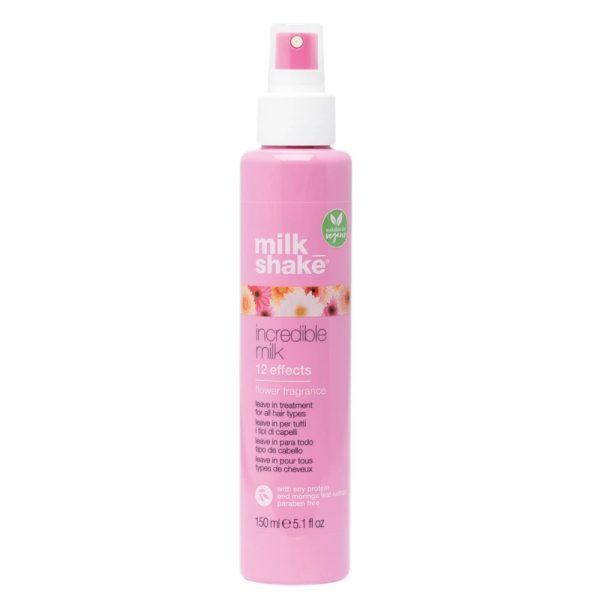 Milk Shake Incredible Milk 12 Effects regenerująca odżywka bez spłukiwania w sprayu Flower Fragrance 150ml