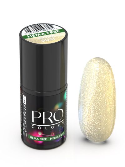 Excellent PRO Pro Colors Hema Free lakier hybrydowy 57 Gold Dust 7g