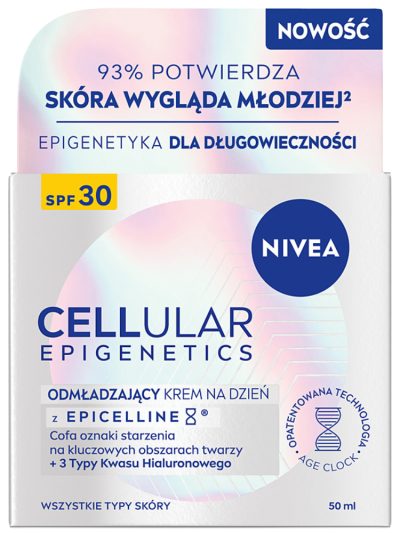Nivea Cellular Epigenetics odmładzający krem na dzień SPF 30 50ml