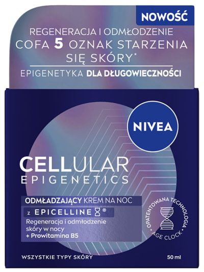 Nivea Cellular Epigenetics odmładzający krem na noc 50ml