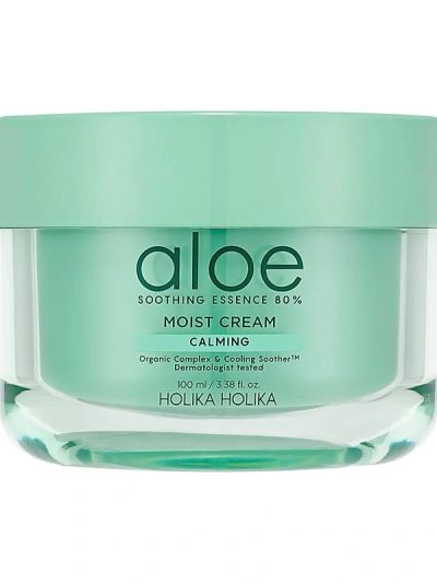 HOLIKA HOLIKA Aloe Soothing Essence 80% Moist Cream lekki krem nawilżający 100ml