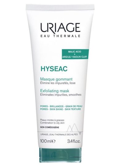 URIAGE Hyseac złuszczająca maska do twarzy 100ml