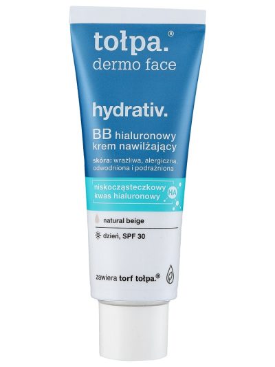 Tołpa Dermo Face Hydrativ BB hialuronowy krem nawilżający SPF30 40ml
