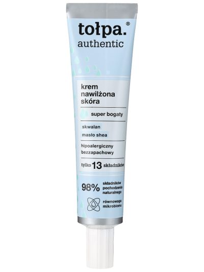 Tołpa Authentic super bogaty krem nawilżona skóra 40ml