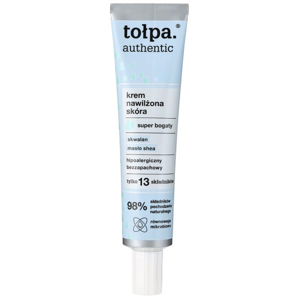 Tołpa Authentic super bogaty krem nawilżona skóra 40ml