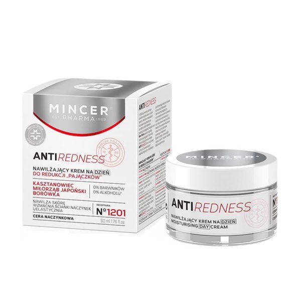 Mincer Pharma AntiRedness nawilżający krem na dzień No.1201 50ml