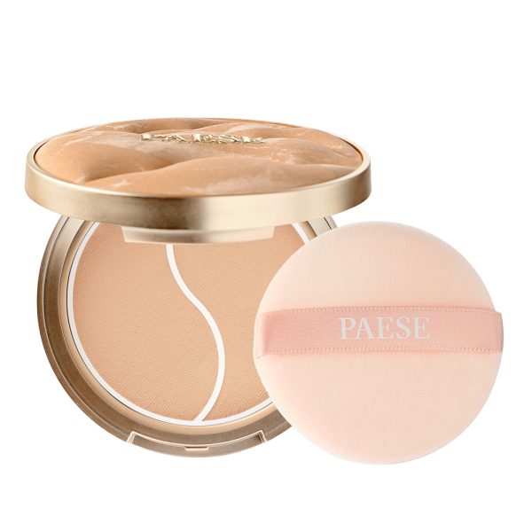 Paese Puff Cloud ultralekki puder prasowany z efektem blur 03W Sand Beige 4.2g