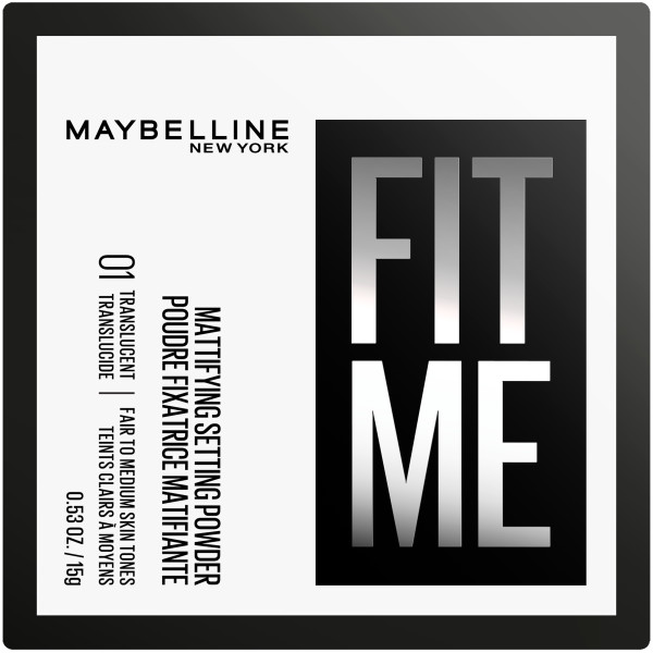 Maybelline Fit Me puder sypki 01 Translucent 15g