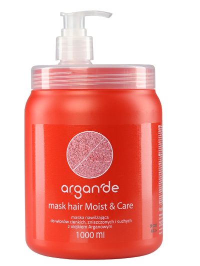 Stapiz Argan'de Moist & Care nawilżająca maska do włosów z olejkiem arganowym 1000ml