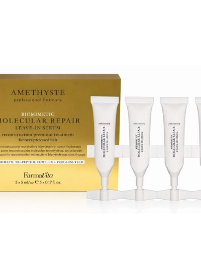 Farmavita Amethyste Biomimetic Molecular Repair regenerujące serum do włosów 5x5ml