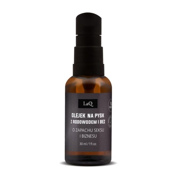 LaQ Olejek do twarzy i brody przed i po goleniu Zapach seksu i biznesu 30ml
