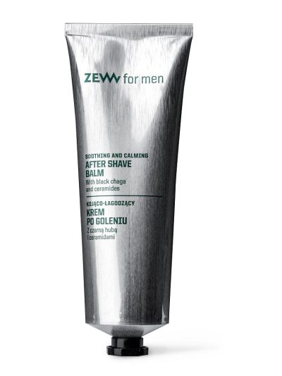 Zew For Men Kojąco-łagodzący krem po goleniu z czarną hubą i ceramidami 80ml