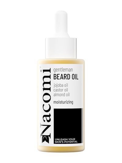 Nacomi Gentleman nawilżający olejek do brody i zarostu 40ml