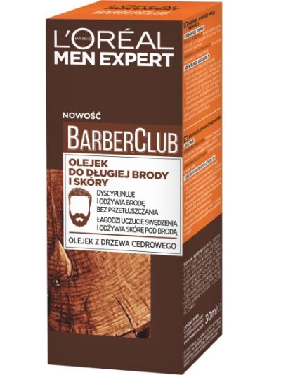 L'Oreal Paris Men Expert Barber Club olejek do długiej brody i skóry 30ml