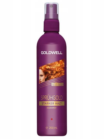 Goldwell Spruhgold Hairspray nabłyszczający lakier do włosów 200ml