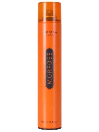 Morfose Hairspray Ultra Strong bardzo mocno utrwalający lakier do włosów 400ml