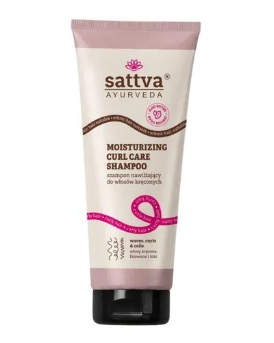 Sattva Szampon nawilżający do włosów kręconych 200ml