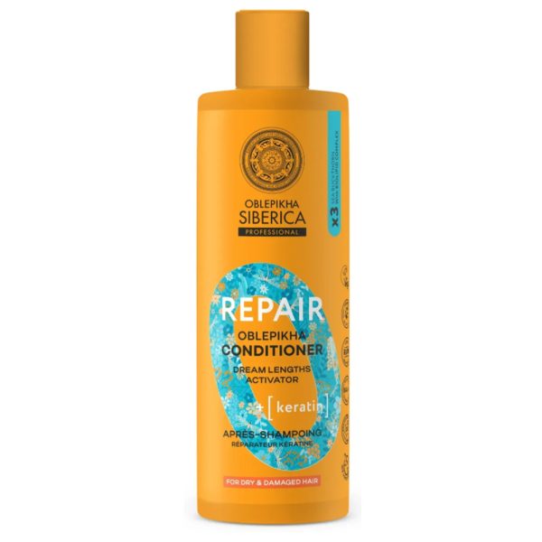 Natura Siberica Oblepikha Repair odżywka regenerująca do włosów zniszczonych 400ml