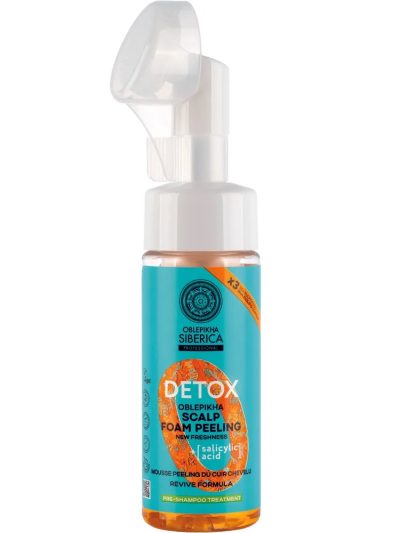 Natura Siberica Oblepikha Detox peeling w piance do skóry głowy 150ml