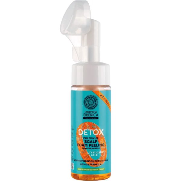 Natura Siberica Oblepikha Detox peeling w piance do skóry głowy 150ml