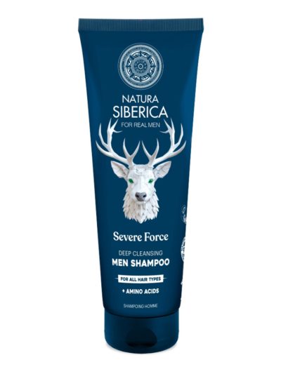 Natura Siberica Men Severe Force szampon głęboko oczyszczający 200ml