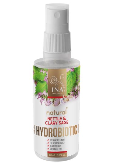 INA ESSENTIALS Hydrobiotic intensywna pielęgnacja wypadających włosów Pokrzywa & Szałwia Muszkatołowa 150ml