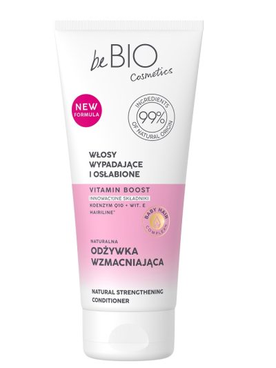 BeBio Ewa Chodakowska Baby Hair Complex naturalna odżywka wzmacniająca do włosów wypadających i osłabionych 200ml