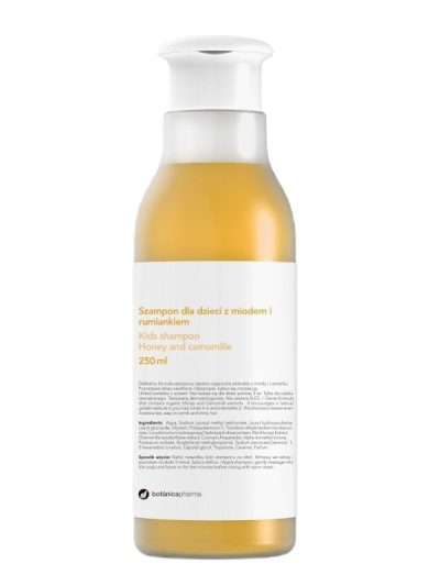 Botanicapharma Szampon dla dzieci z miodem i rumiankiem 250ml