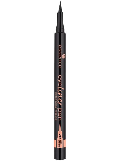 Essence Eyeliner Pen Extra Long-Lasting eyeliner we flamastrze 010 Blackest Black 1ml