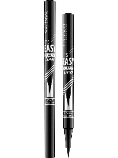Catrice It's Easy Black Liner długotrwały eyeliner w pisaku 010 Blackest Black 1ml