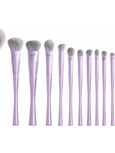 JESSUP Luxury Purple Makeup Brush zestaw pędzli do makijażu T512 14szt.