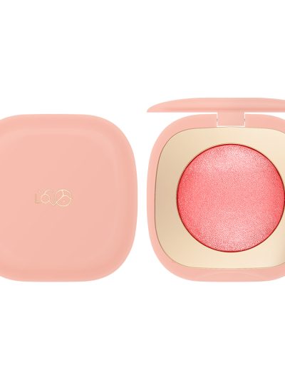 LOVRO Afterlight Baked Blush rozświetlający wypiekany róż do policzków 01 Apricot Sunset 5g