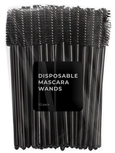 Nanolash Disposable Mascara Wands jednorazowe szczoteczki do rzęs i brwi 50szt.