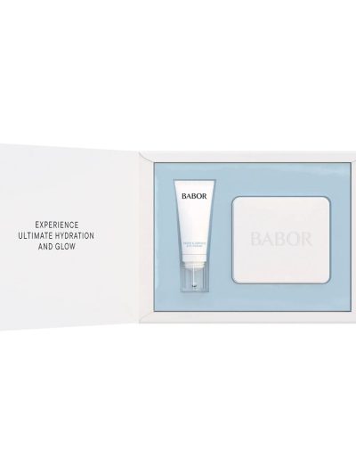 Babor Instant Fresh & Smooth Eye Serum + Patches zestaw serum pod oczy 15ml + silikonowe płatki wielokrotnego użytku 2szt
